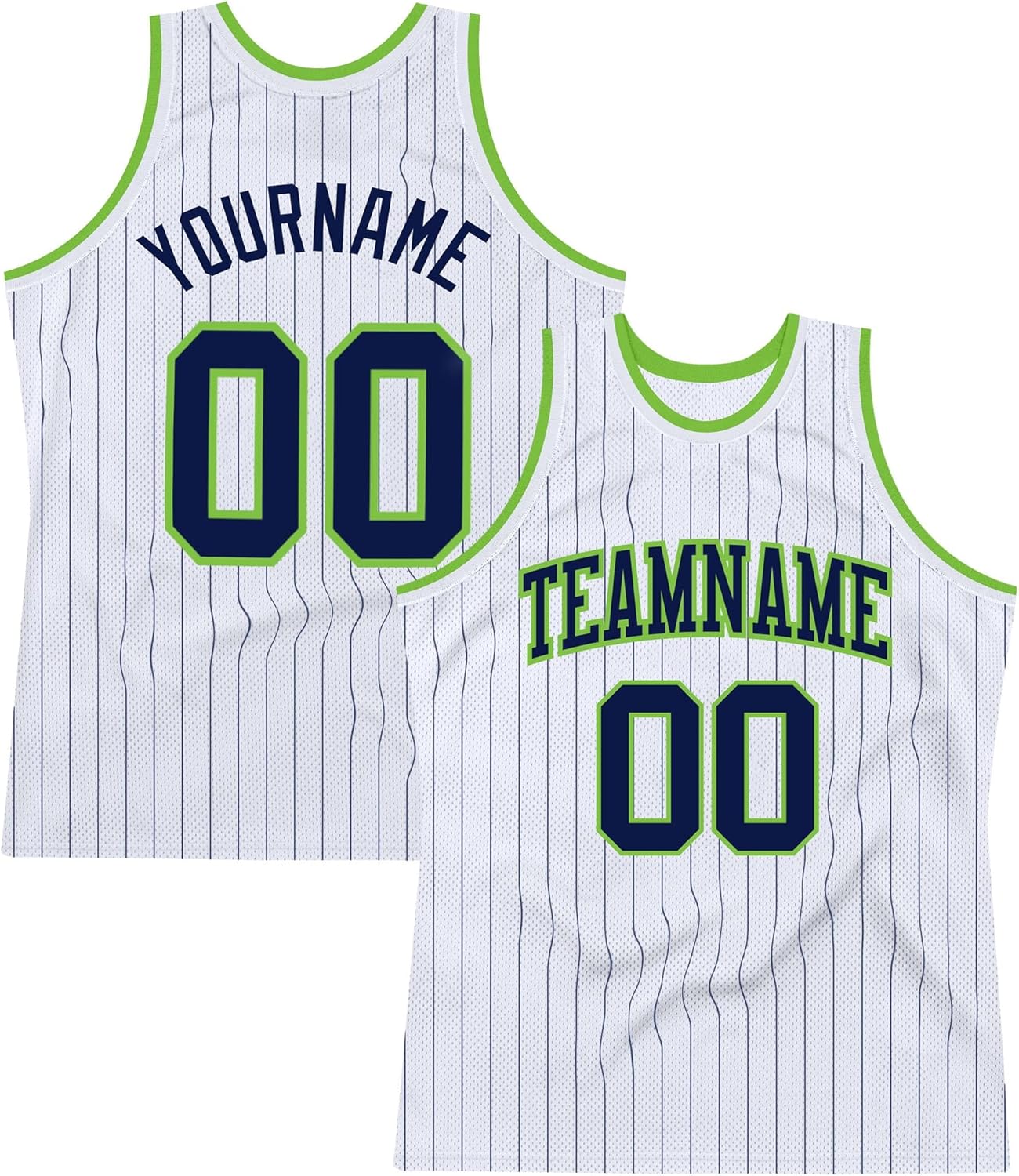 Custom Name Team Name Number White Purple Pinstripe Purple Authentic Basketball Jersey, Personalized Uniform Basketball Shirt - Image 28