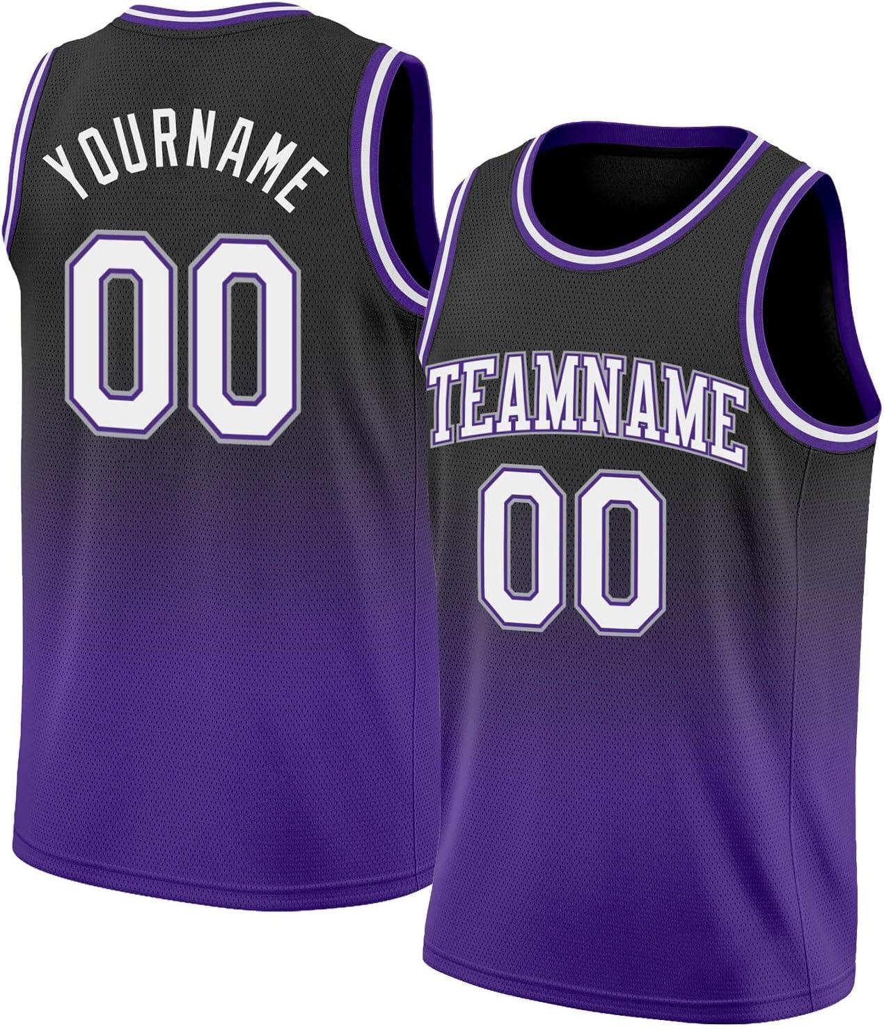 Custom Name Team Name Number Cream Black-Blue Authentic Throwback Basketball Jersey, Personalized Uniform Basketball Shirt - Image 14