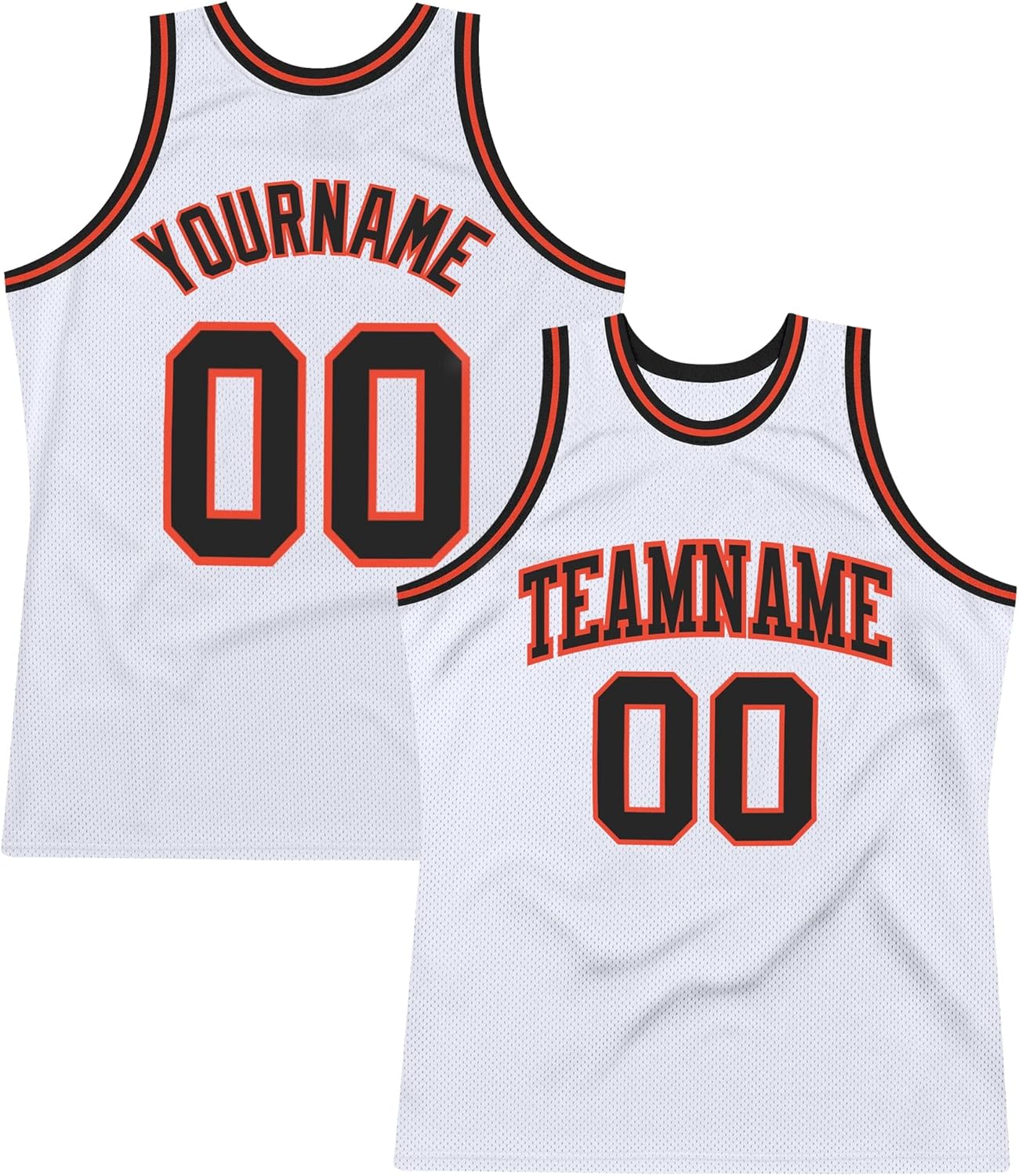 Custom Name Team Name Number Black Gold Design Tropical Authentic Basketball Jersey, Personalized Uniform Basketball Shirt - Image 22