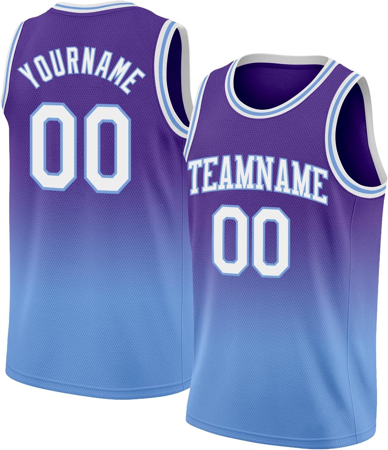 Custom Name Team Name Number Black Blue-Orange Authentic Throwback Basketball Jersey, Personalized Uniform Basketball Shirt - Image 21