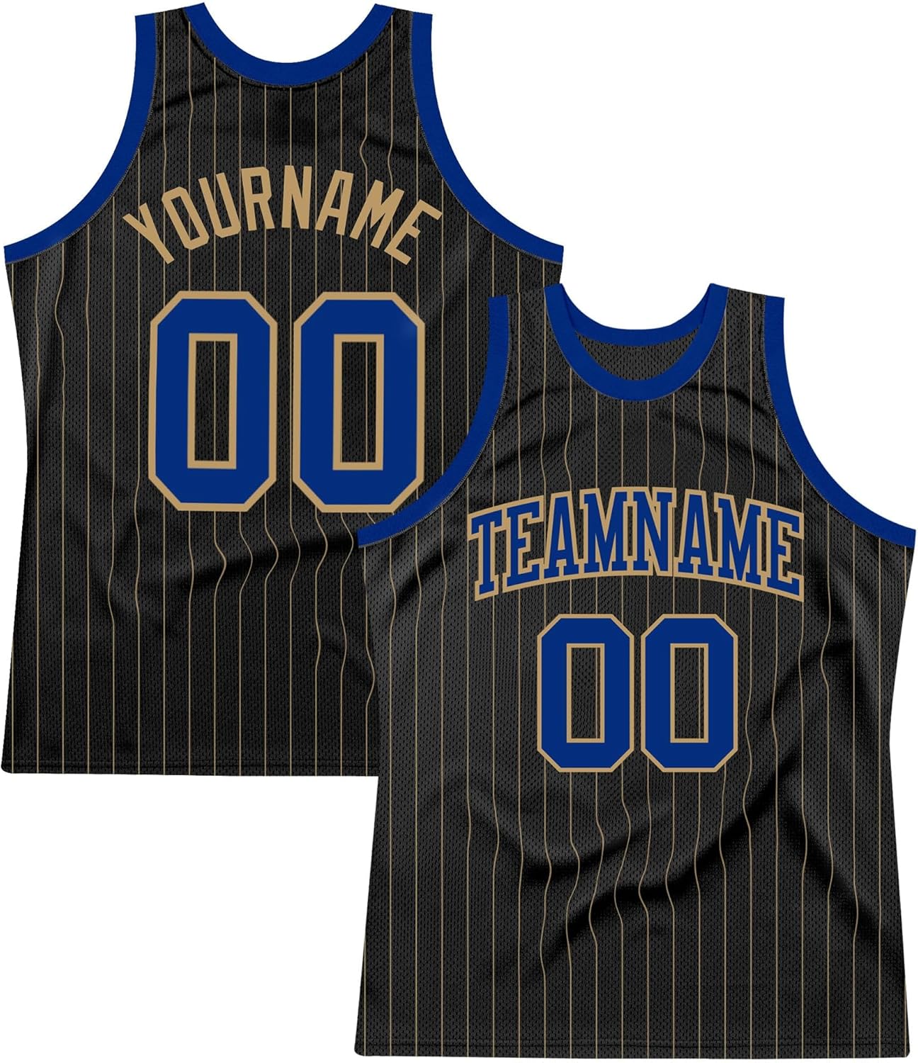 Custom Name Team Name Number Black White Pinstripe Maroon-White Authentic Basketball Jersey, Personalized Basketball Jersey - Image 21