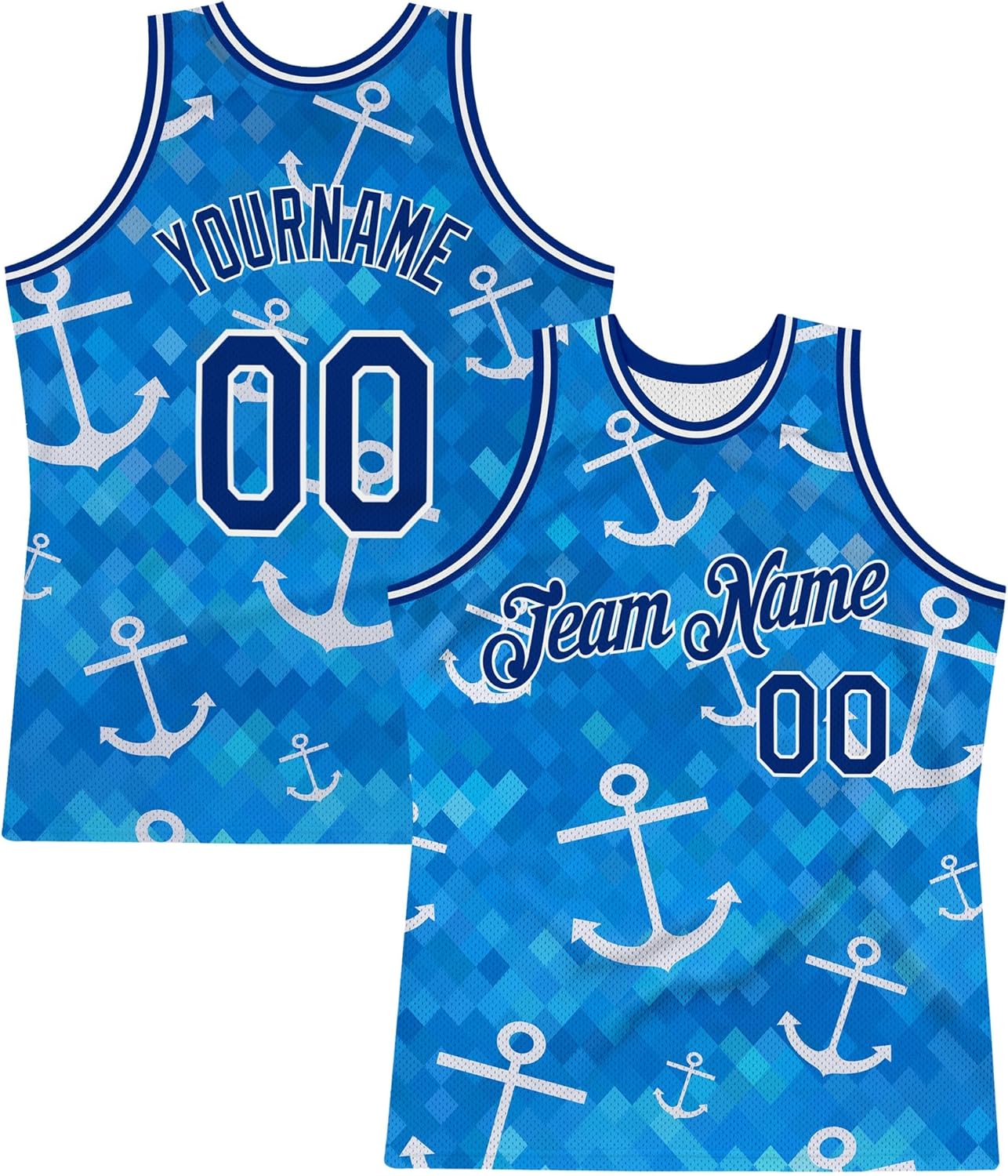 Custom Name Team Name Number Red Green-White Authentic Throwback Basketball Jersey, Personalized Uniform Basketball Shirt - Image 33