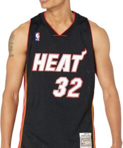 Mitchell & Ness Miami Heat Shaquille O'Neal #32 '05-'06 Road Jersey Black