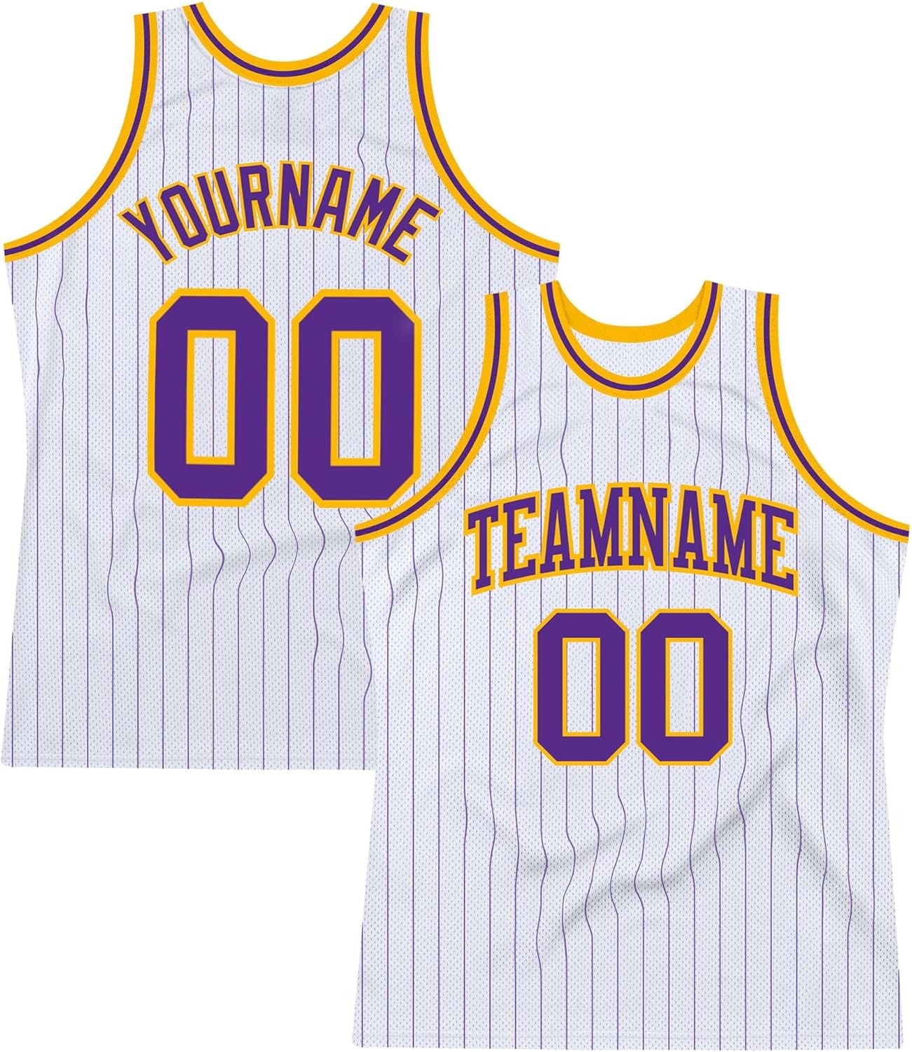 Custom Name Team Name Number White Teal Pinstripe Black Authentic Basketball Jersey, Personalized Basketball Jersey - Image 23