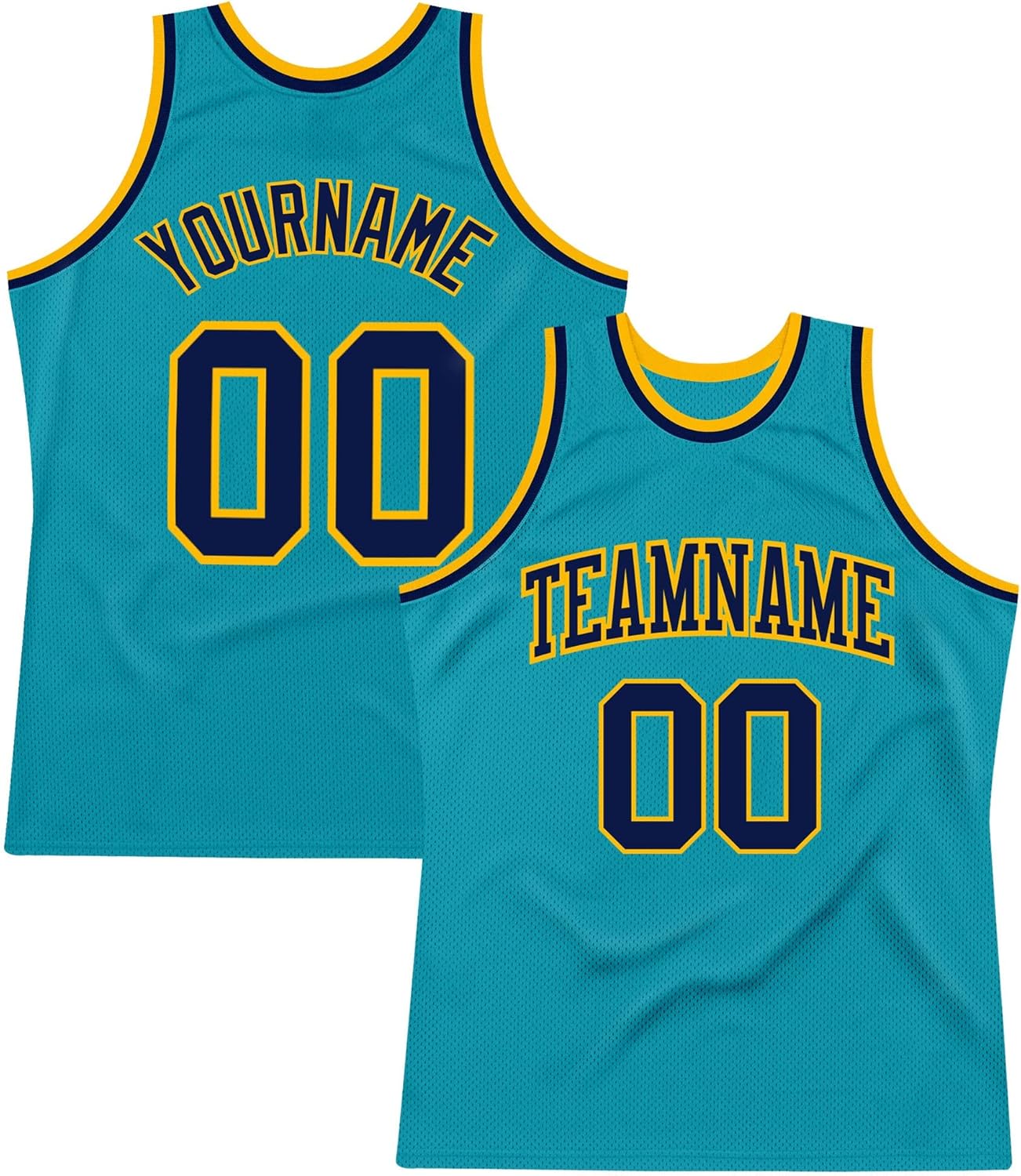 Custom Name Team Name Number Gray Royal-Gold Authentic Throwback Basketball Jersey, Personalized Basketball Jersey - Image 32
