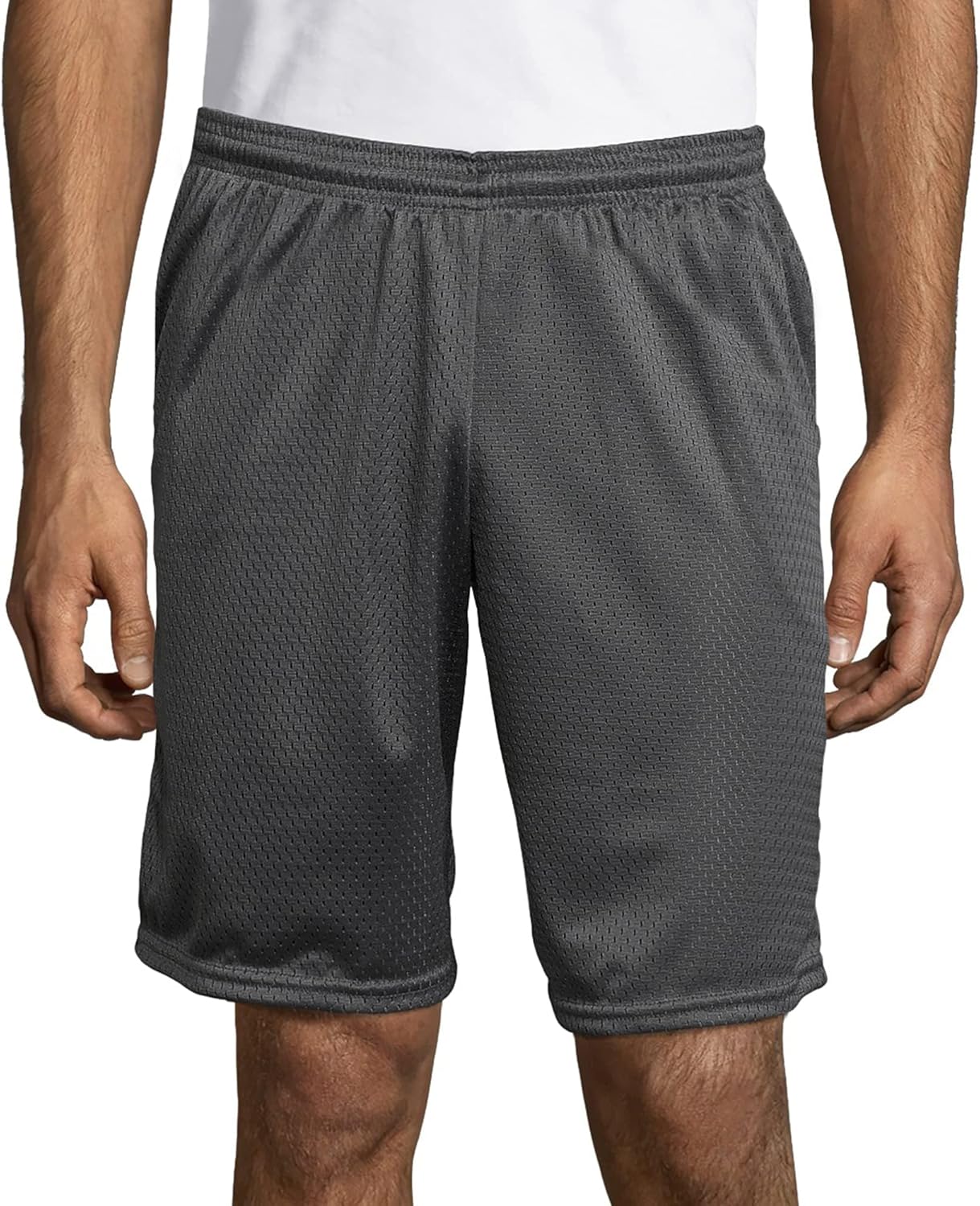 Hanes Men's Mesh Pocket Short - Image 9