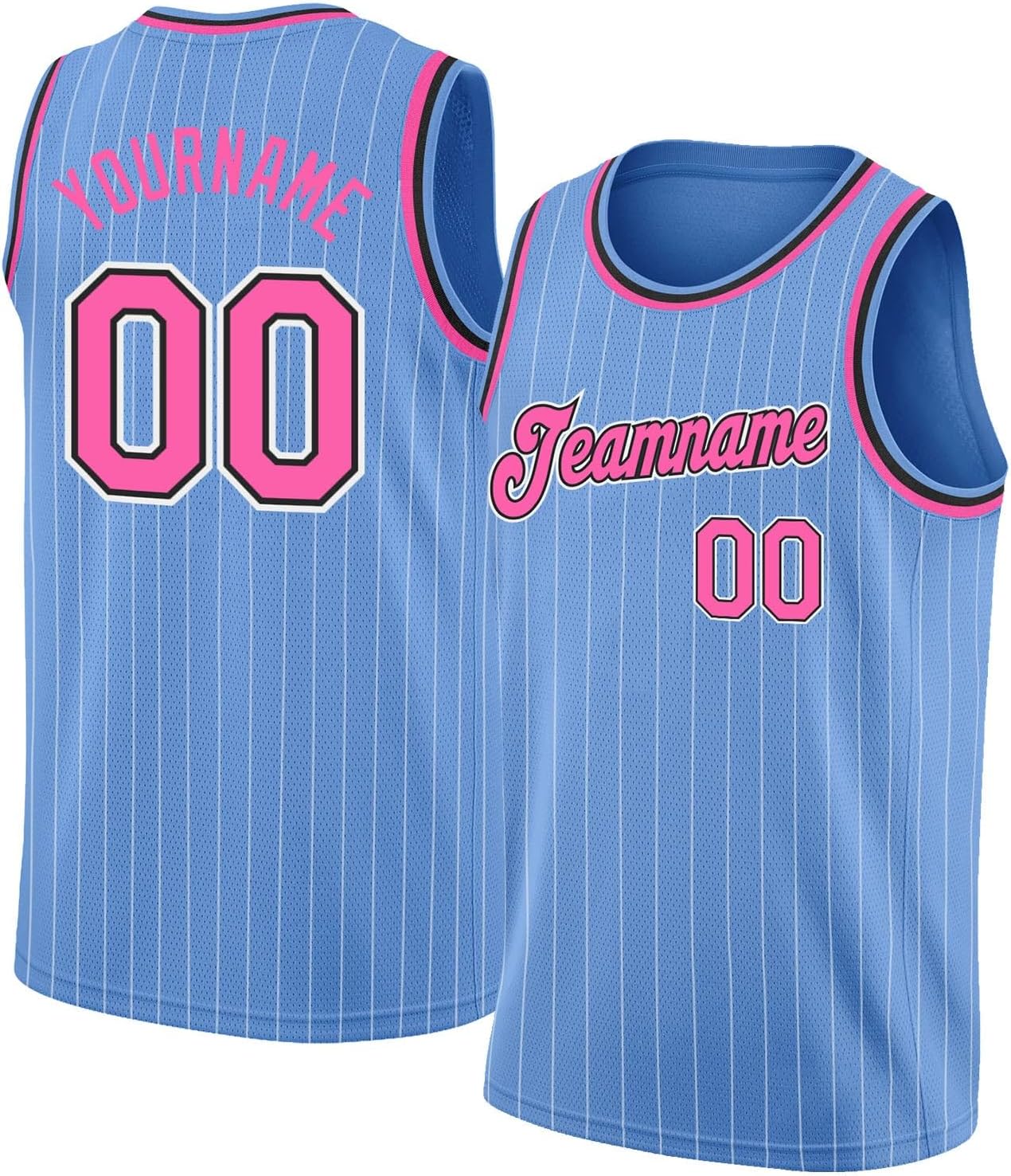 Custom Name Team Name Number Black Red-Royal Autism Authentic Basketball Jersey, Personalized Uniform Basketball Shirt - Image 9