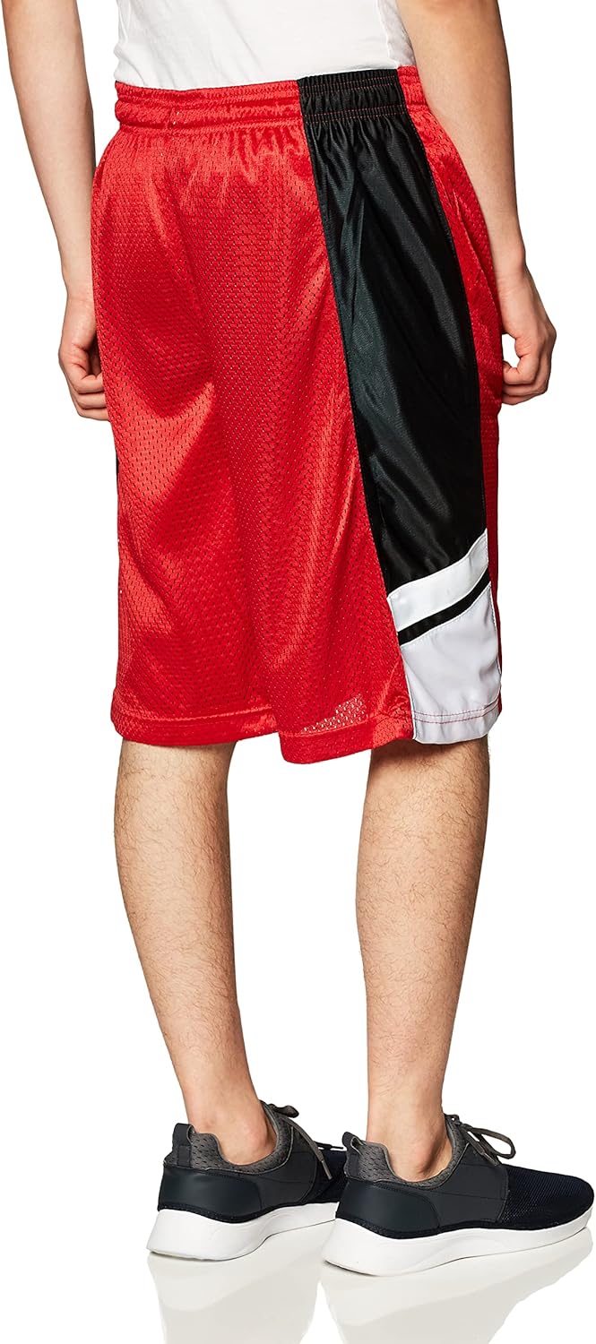 Southpole Mens Athletic Gym Basketball Mesh Shorts with Pockets, Inseam 12", Quick Dry, Breathable - Image 6