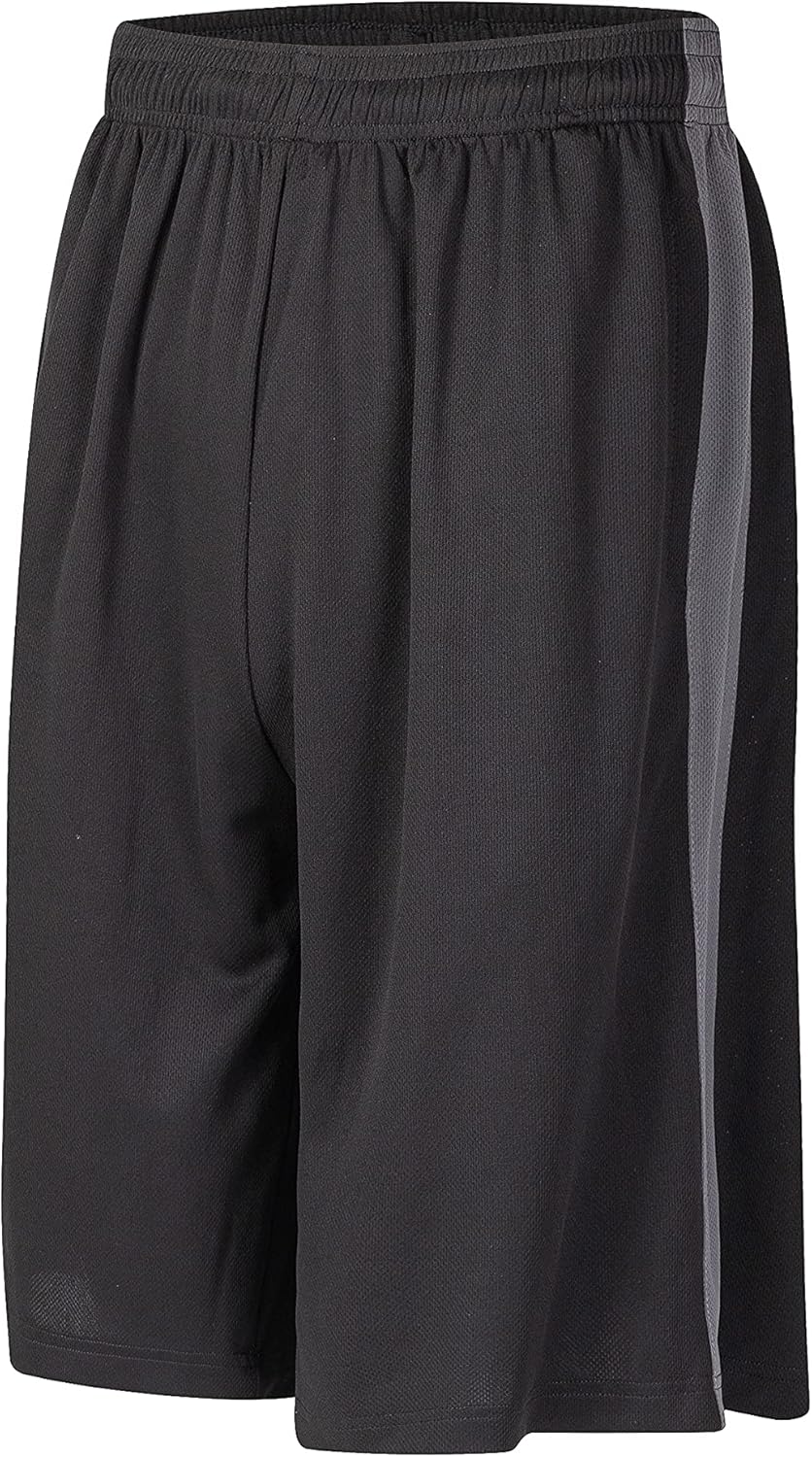 HQUEC Men's 12" Athletic Shorts Long Basketball Workout Shorts Below Knee Loose-Fit with Pockets - Image 29