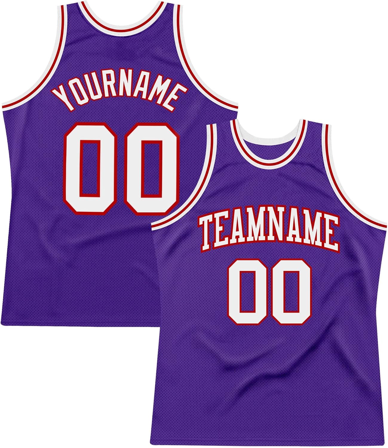 Custom Name Team Name Number Gray Red-Gold Authentic Throwback Basketball Jersey, Personalized Basketball Jersey - Image 26