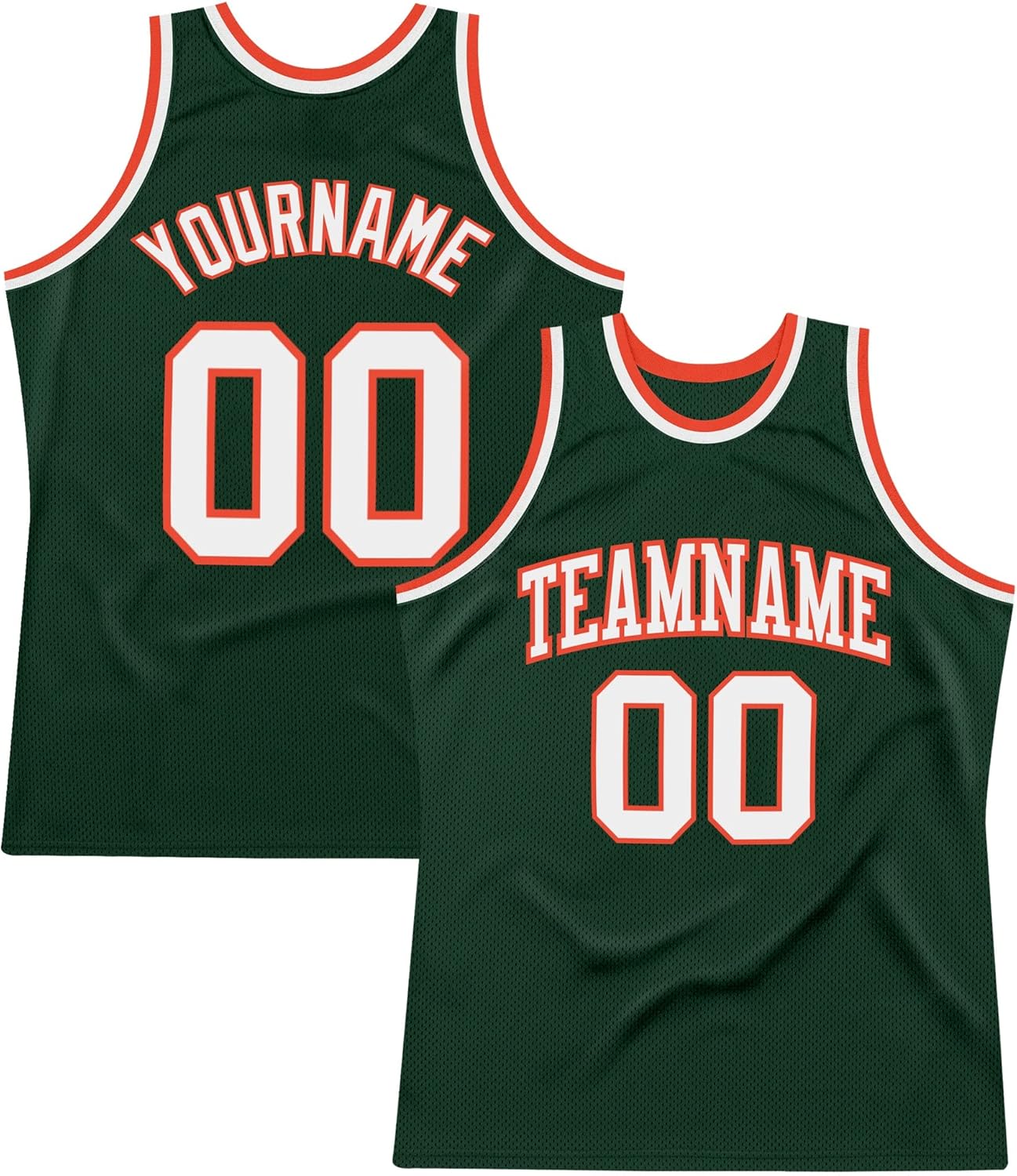 Custom Name Team Name Number Black Blue-Orange Authentic Throwback Basketball Jersey, Personalized Uniform Basketball Shirt - Image 30