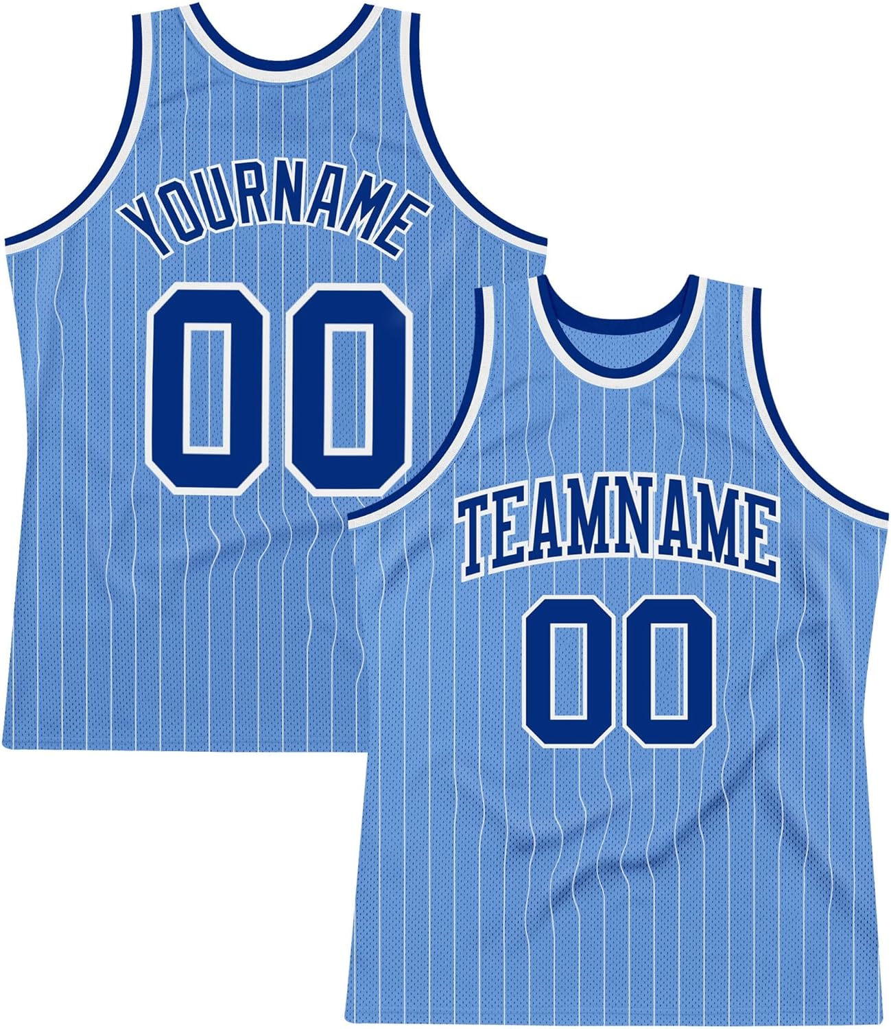 Custom Name Team Name Number White Black Pinstripe Black-Orange Authentic Basketball Jersey, Personalized Basketball Jersey - Image 26