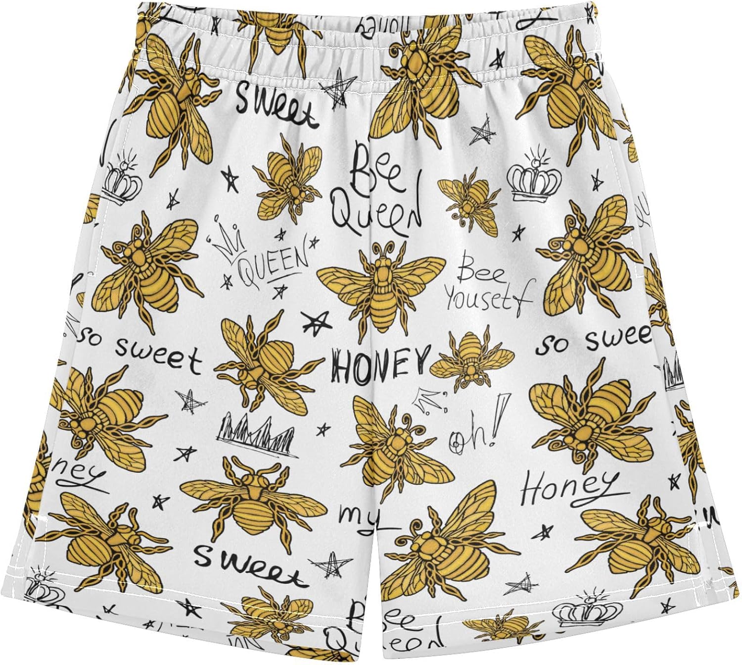 Boys Athletic Shorts with Pockets Running Basketball Shorts for Youth Elastic Waist Size 7-16 - Image 13