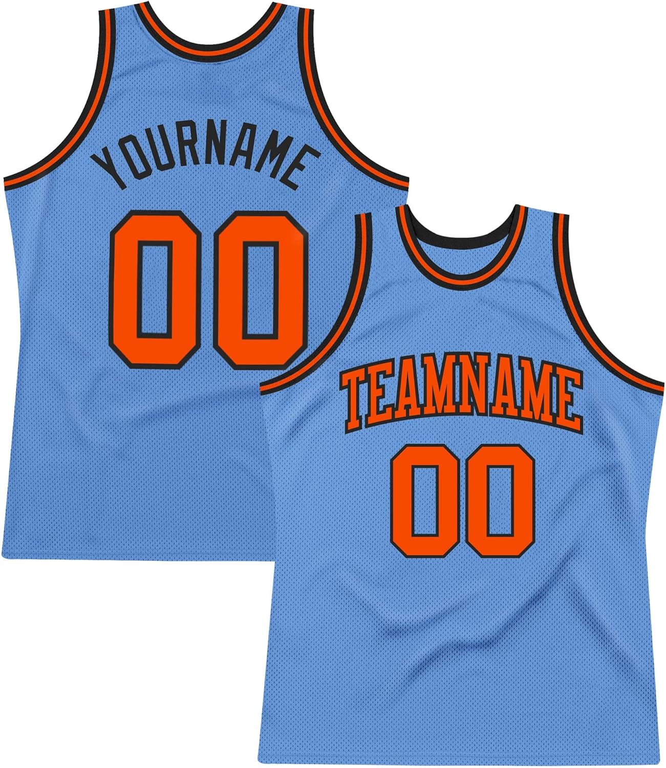 Custom Name Team Name Number Blue Gold-Purple Authentic Throwback Basketball Jersey, Personalized Uniform Basketball Shirt - Image 12