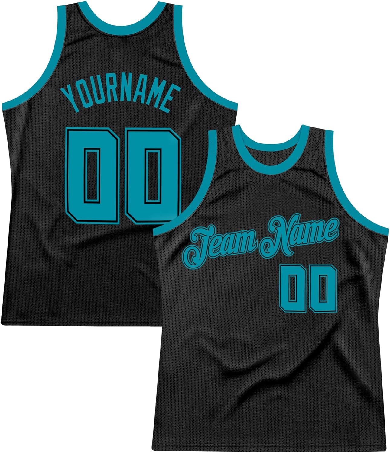 Custom Name Team Name Number Orange Blue-Navy Authentic Throwback Basketball Jersey, Personalized Uniform Basketball Shirt - Image 11