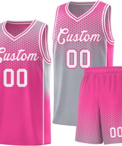 KXK Personalized Your Own Team Reversible Basketball Jersey for Men Women Youth - Custom Add Print Name Number Logo