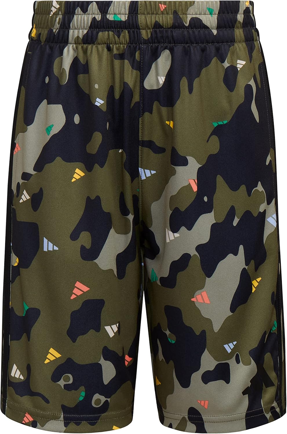 adidas Boys Aeroready® Elastic Waistband Camo Shorts - Image 10