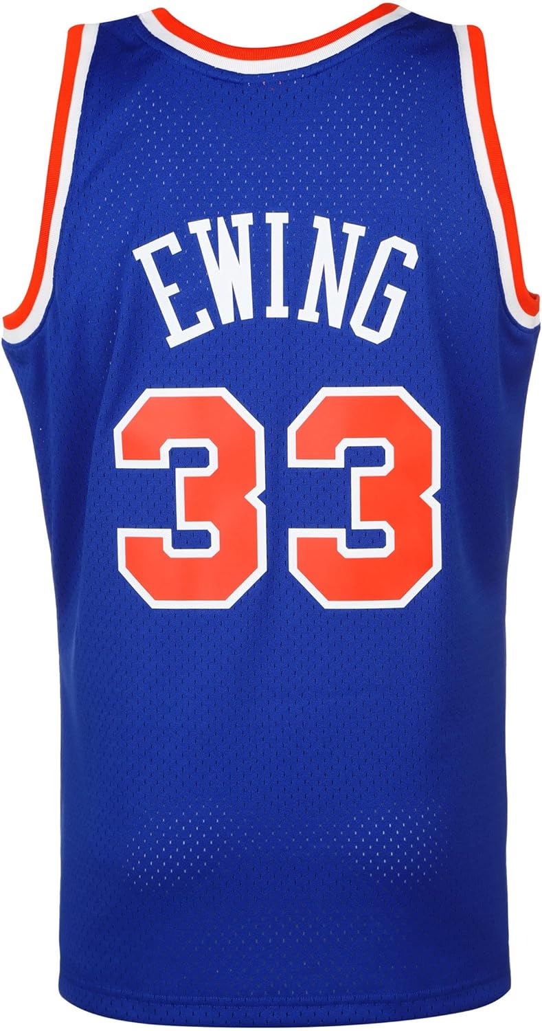 New York Knicks Patrick Ewing 1991 Road Swingman Jersey - Image 3