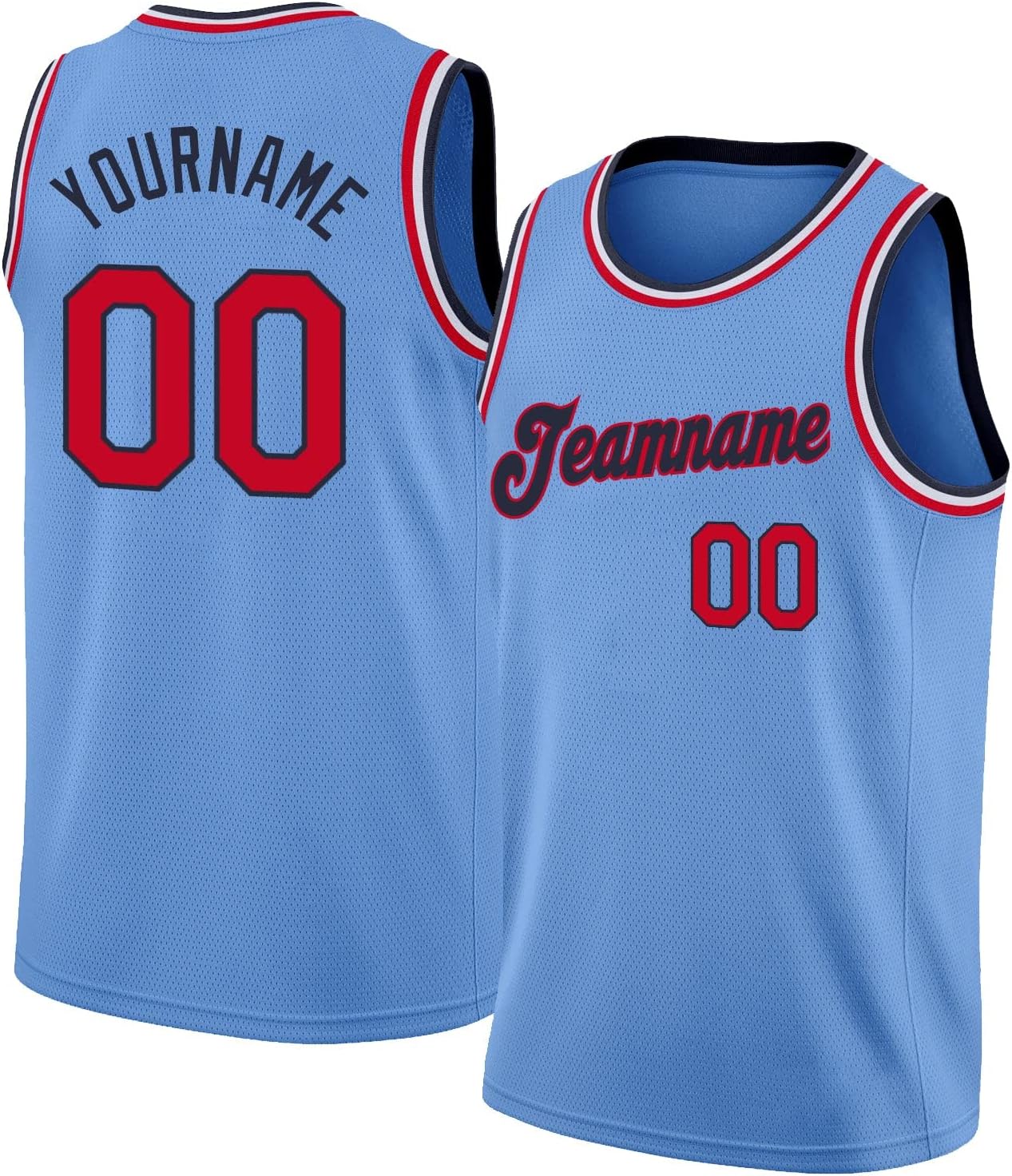 Custom Name Team Name Number Black White Pinstripe White Authentic Basketball Jersey, Personalized Uniform Basketball Shirt - Image 22