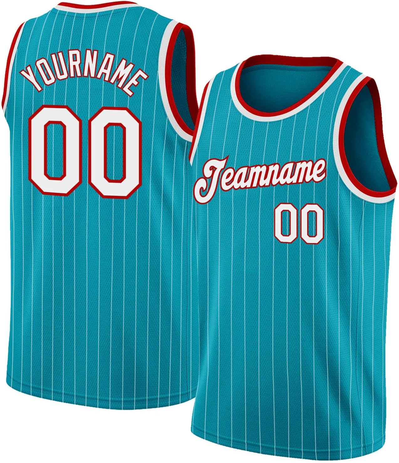 Custom Name Team Name Number White Black Pinstripe Purple Authentic Basketball Jersey, Personalized Uniform Basketball Shirt - Image 31