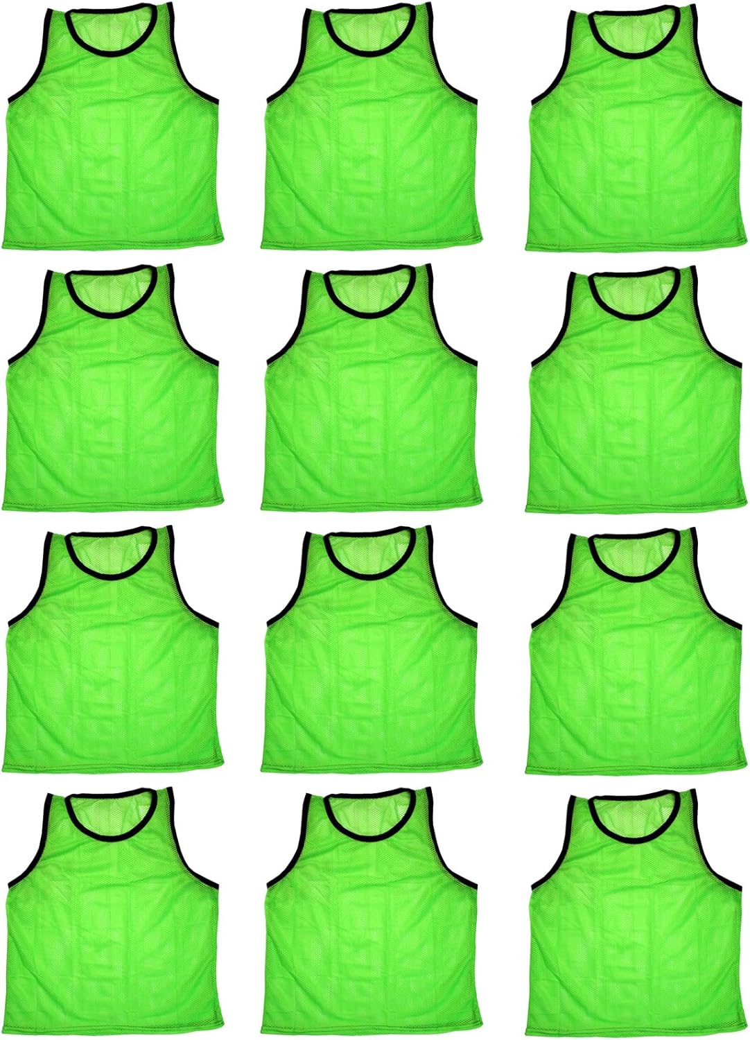 BlueDot Trading Adult & Youth Scrimmage Training Vests for Soccer, Basketball & More – Available in 1, 6, 12, 24 Packs - Image 50