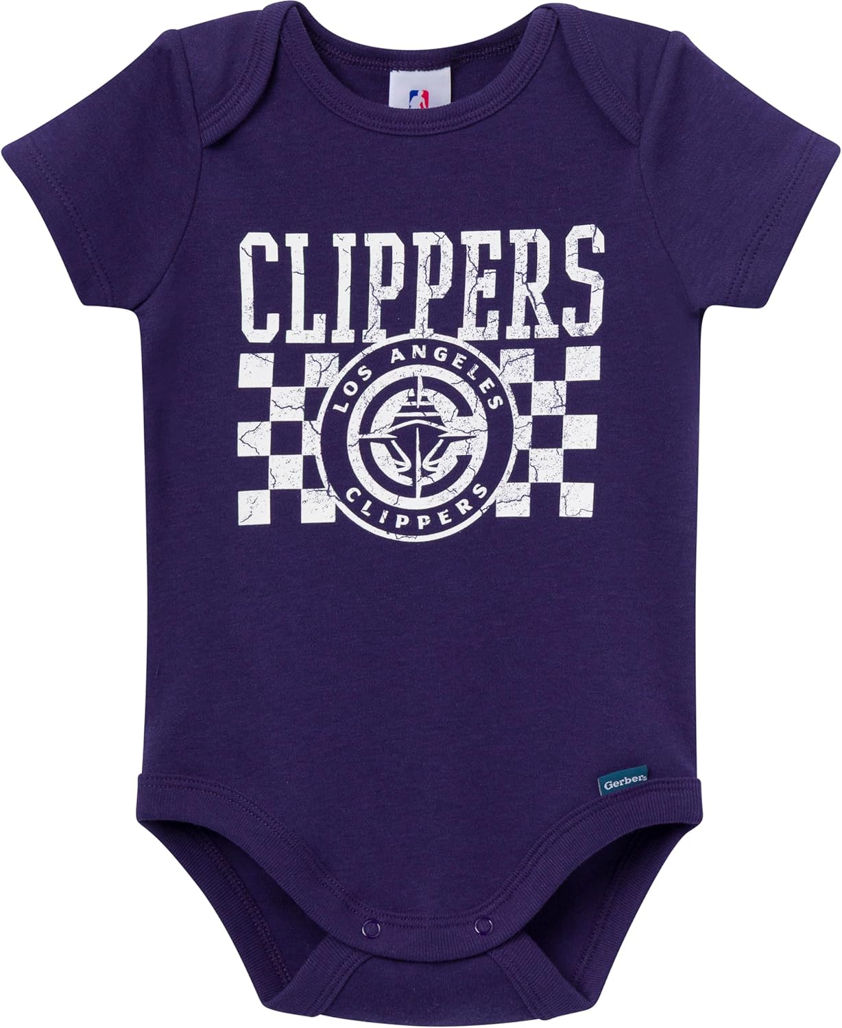 Gerber unisex-baby Nba Team 2 Pack Short Sleeve Onesie Bodysuits - Image 2