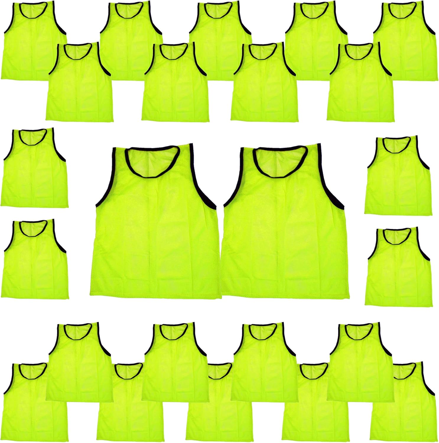 BlueDot Trading Adult & Youth Scrimmage Training Vests for Soccer, Basketball & More – Available in 1, 6, 12, 24 Packs - Image 74
