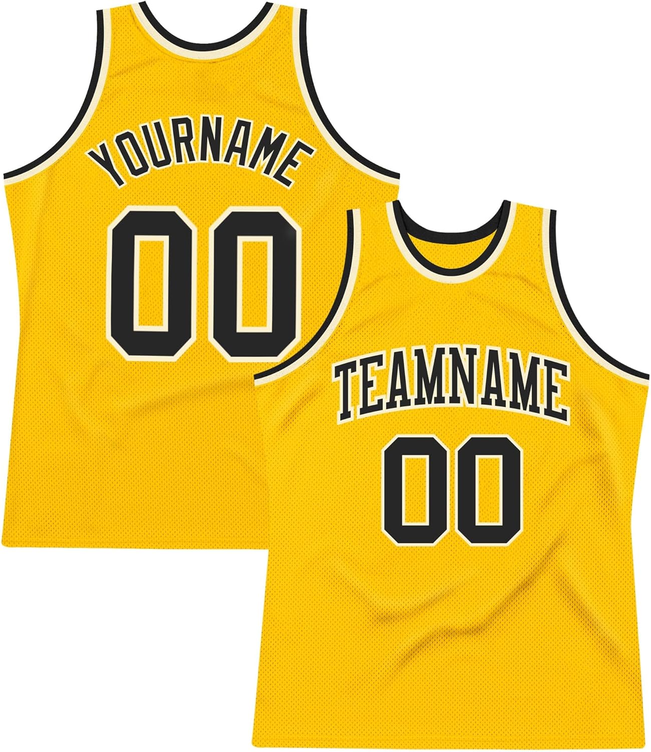 Custom Name Team Name Number Gray Royal-Gold Authentic Throwback Basketball Jersey, Personalized Basketball Jersey - Image 30