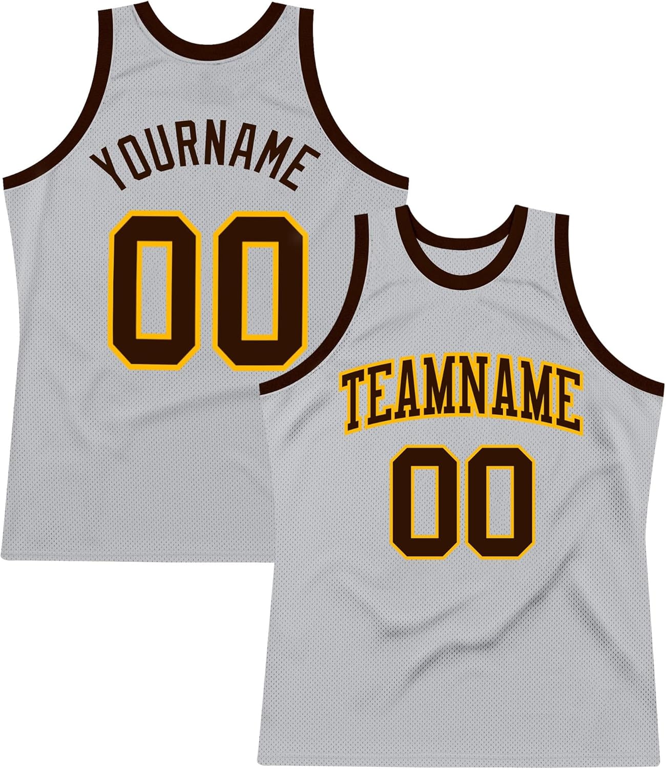 Custom Name Team Name Number Blue Gold-Purple Authentic Throwback Basketball Jersey, Personalized Uniform Basketball Shirt - Image 22