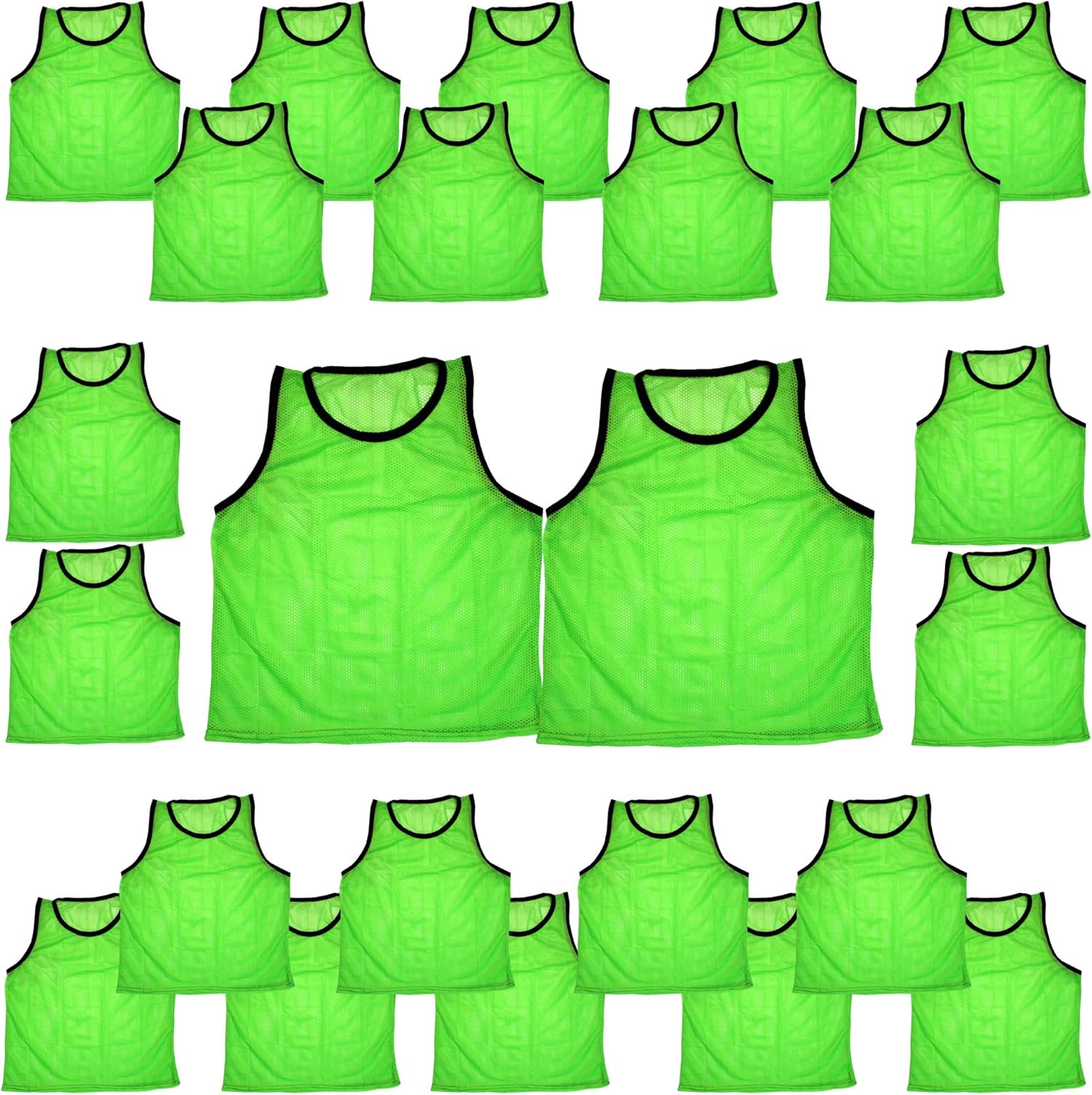 BlueDot Trading Adult & Youth Scrimmage Training Vests for Soccer, Basketball & More – Available in 1, 6, 12, 24 Packs - Image 69