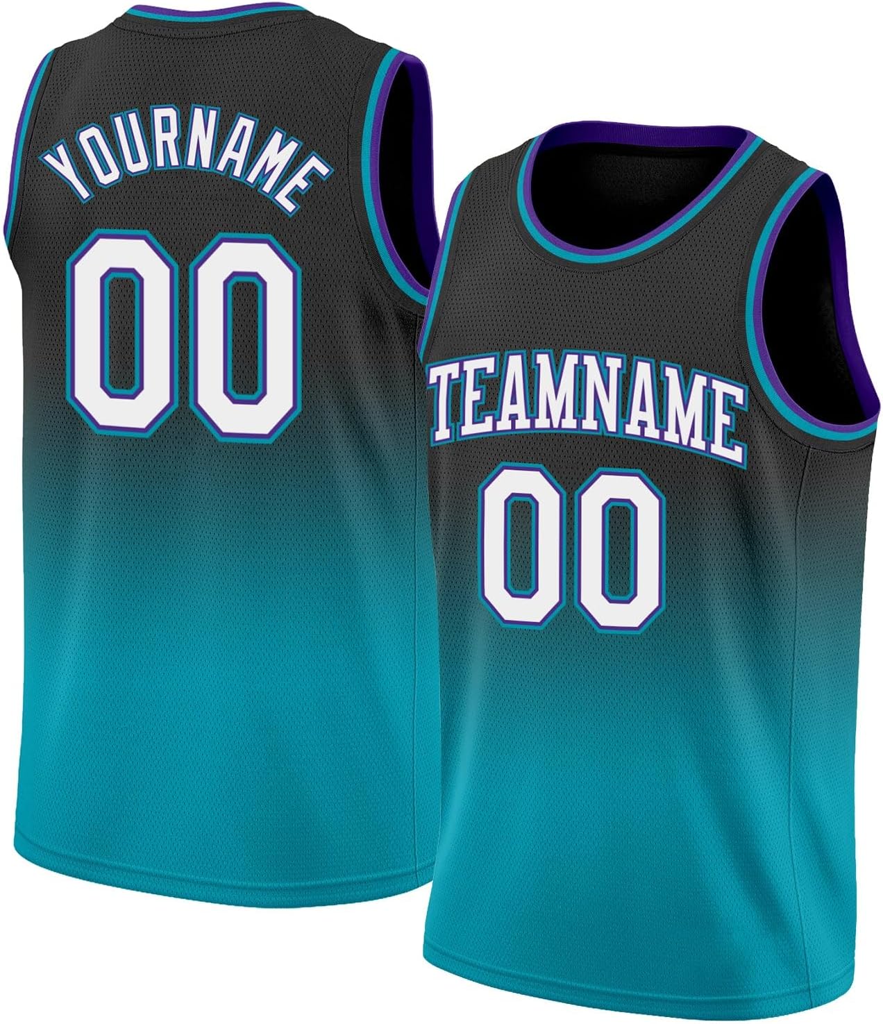 Custom Name Team Name Number Hunter Green Gold Authentic Throwback Basketball Jersey, Personalized Uniform Basketball Shirt - Image 13