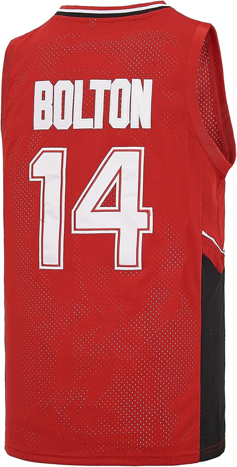 Wildcats Basketball Jersey for Men 14 Troy Bolton 8 Chad Danforth High School Jersey - Image 2