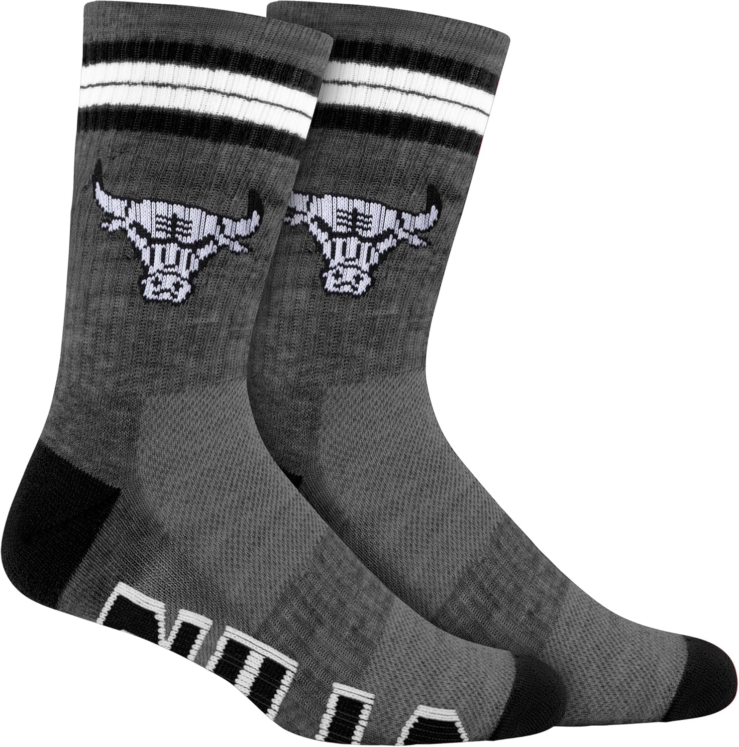 Ultra Game NBA boys Youth Training Cotton Crew Socks - Image 3