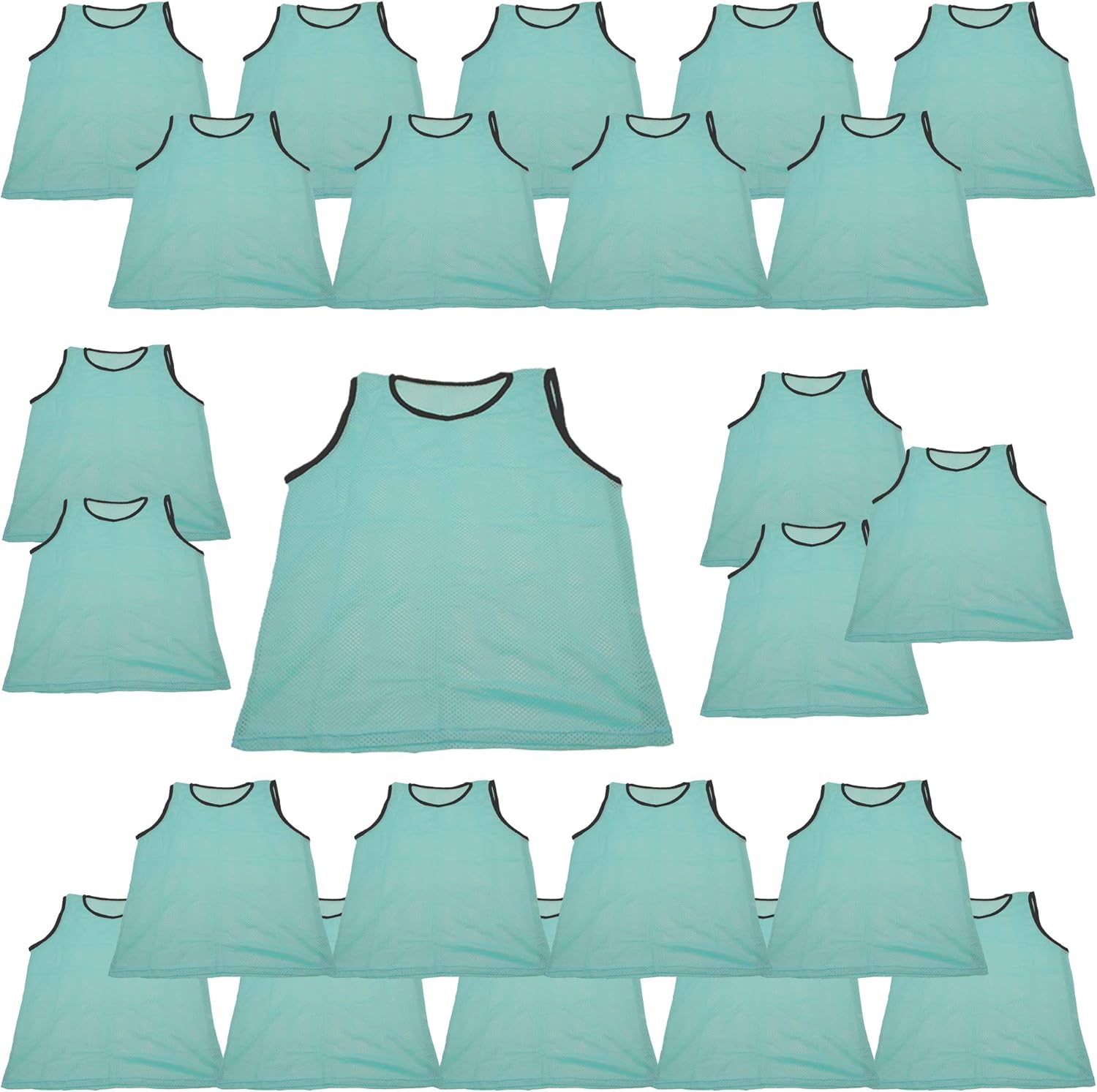 BlueDot Trading Adult & Youth Scrimmage Training Vests for Soccer, Basketball & More – Available in 1, 6, 12, 24 Packs - Image 73