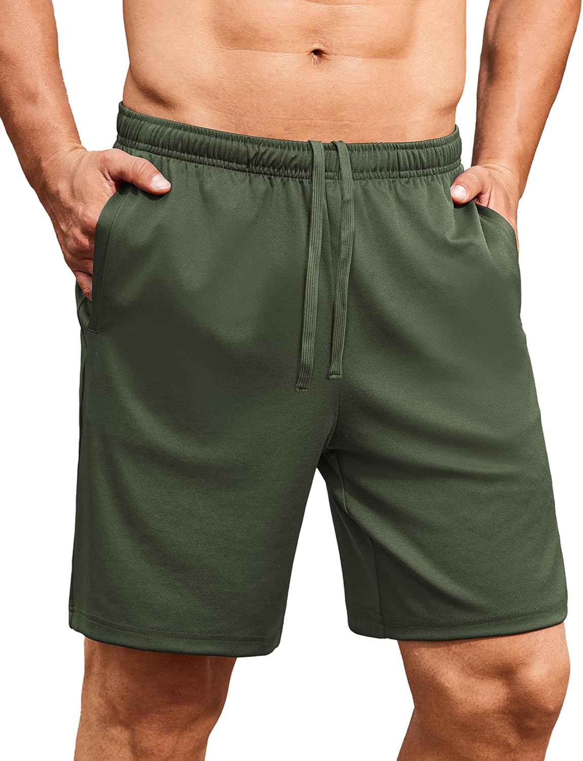 COOFANDY Men's Gym Workout Shorts 7 Inch Stretch Athletic Shorts Lightweight Running Training Short Pants with Pockets - Image 7