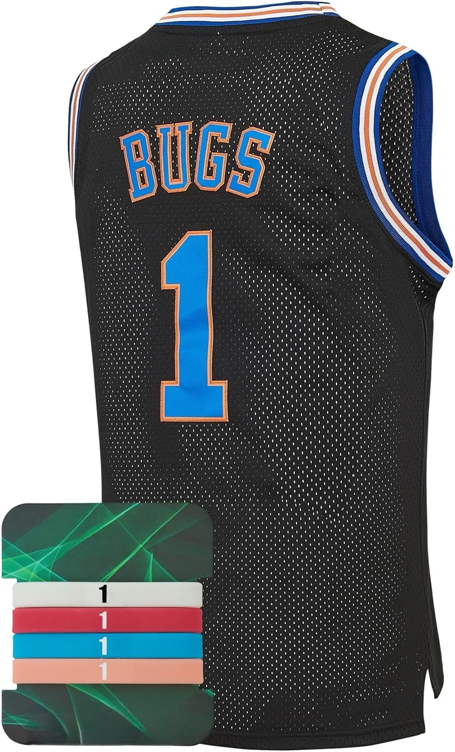 Bugs Lola #23 Youth Basketball Jersey for Kids Boys Halloween Costume with Luminous Wristband - Image 8