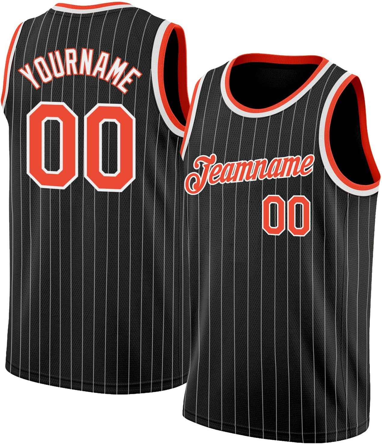 Custom Name Team Name Number Black Pink-Purple Authentic Throwback Basketball Jersey, Personalized Uniform Basketball Shirt - Image 30
