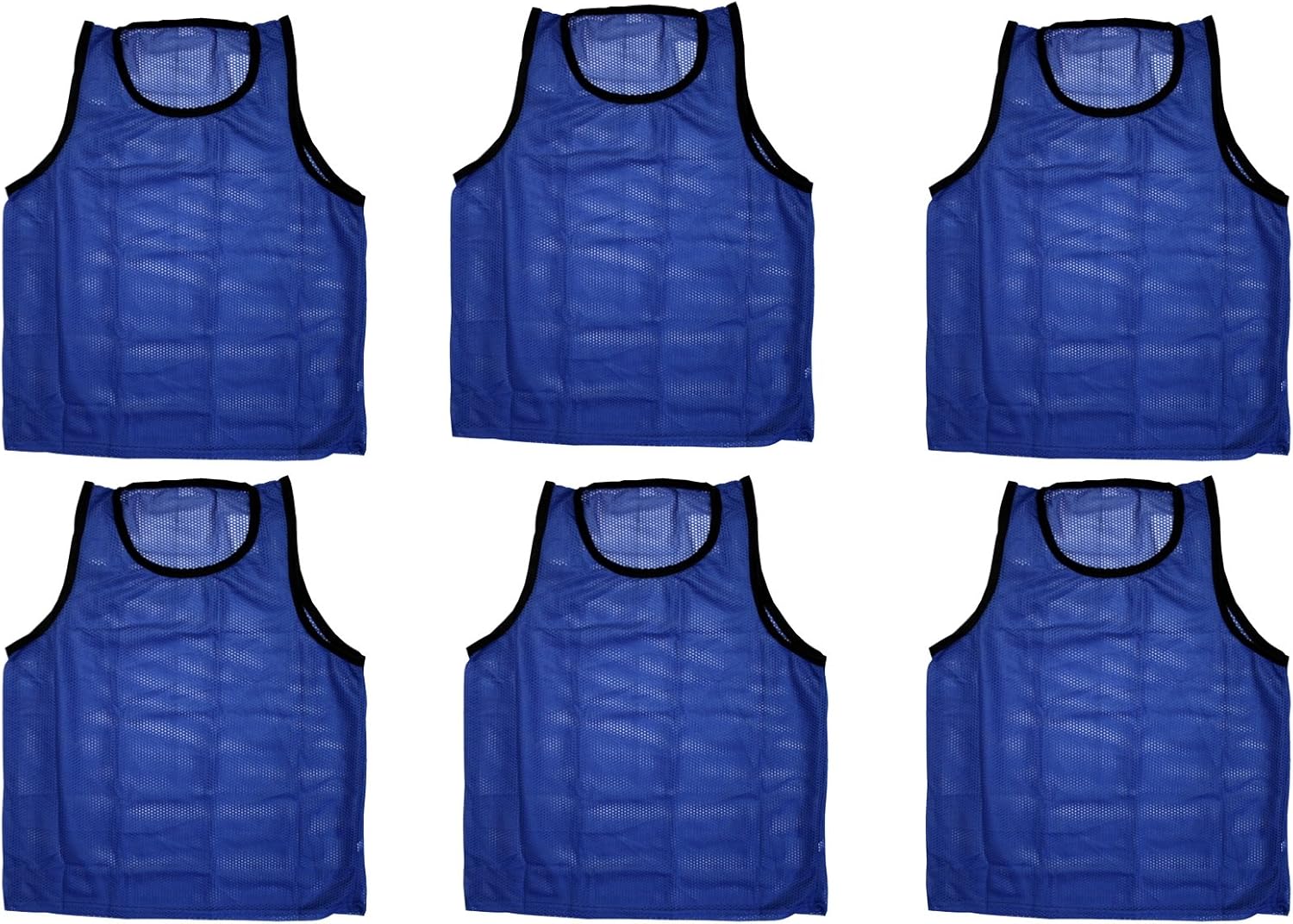 BlueDot Trading Adult & Youth Scrimmage Training Vests for Soccer, Basketball & More – Available in 1, 6, 12, 24 Packs
