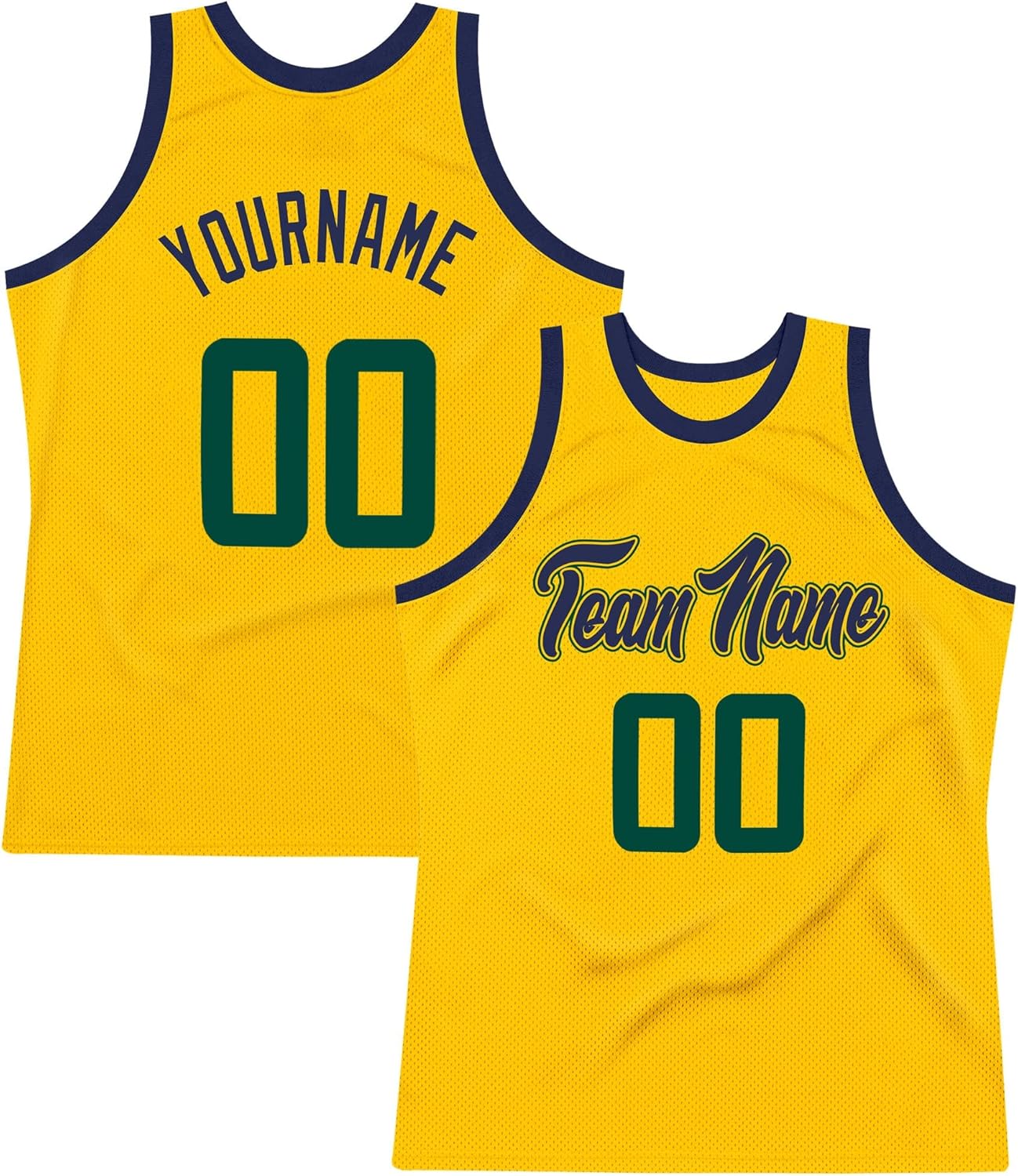 Custom Name Team Name Number Blue Orange-Royal Authentic Throwback Basketball Jersey, Personalized Uniform Basketball Shirt - Image 12