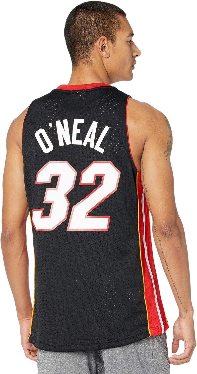 Mitchell & Ness Miami Heat Shaquille O'Neal #32 '05-'06 Road Jersey Black - Image 2