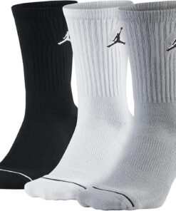 Nike Unisex Jordan Jumpman Crew Socks (3 Pack)