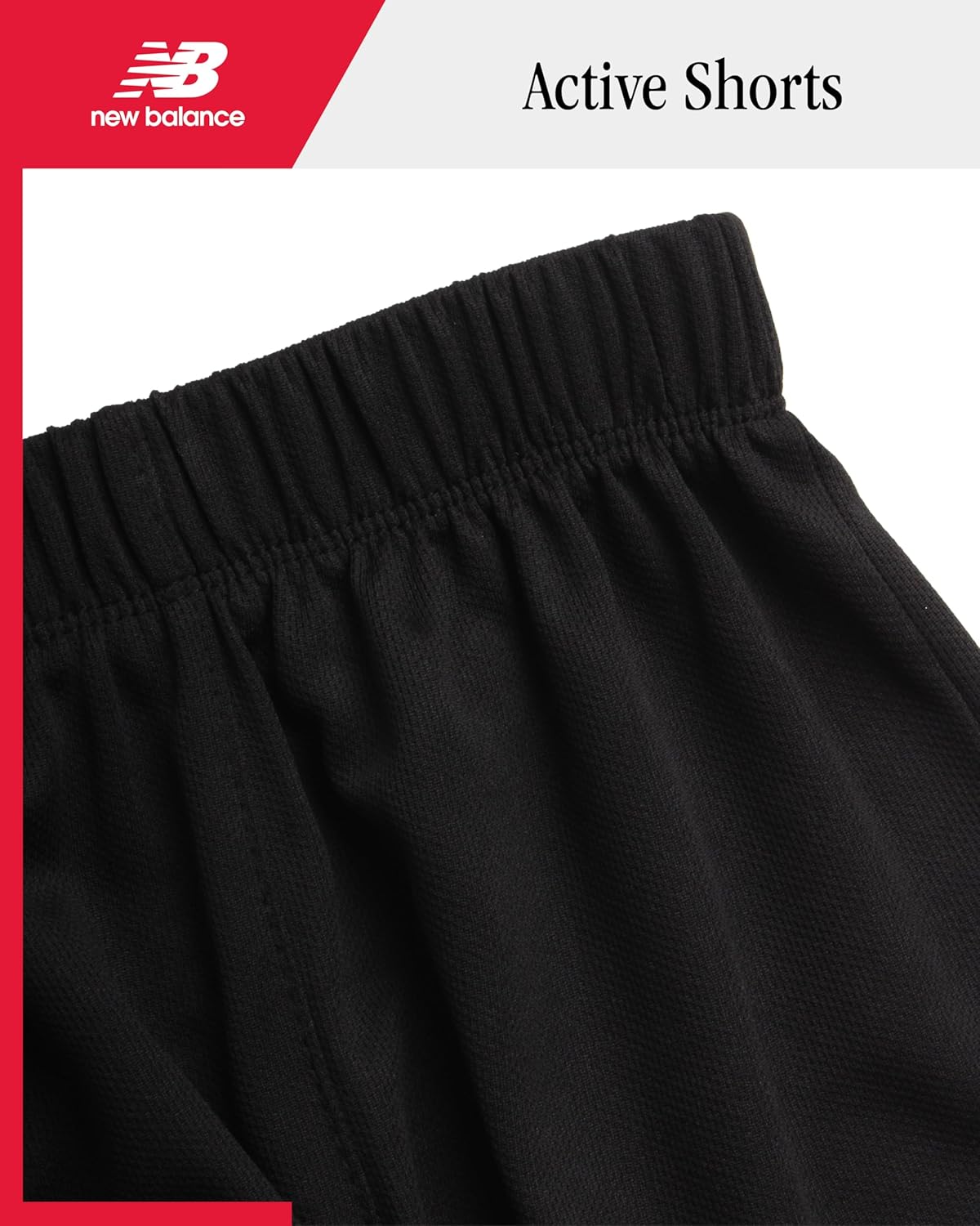 New Balance Girls Athletic Shorts - Active Performance Mesh Running Shorts - Dolphin Gym Shorts for Girls (Sizes: 7-16) - Image 2