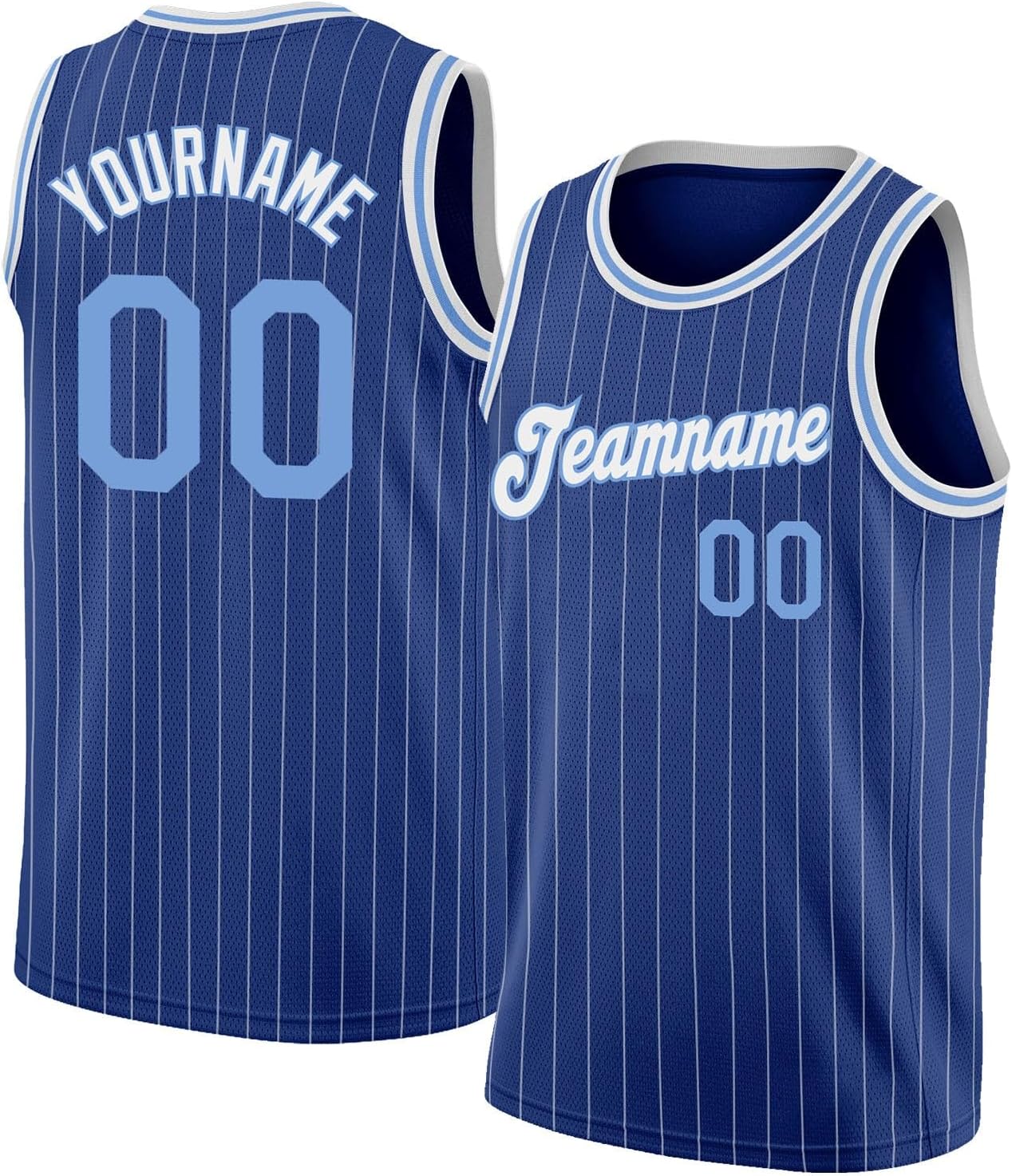Custom Name Team Name Number Black Royal-Orange Authentic Throwback Basketball Jersey, Personalized Uniform Basketball Shirt - Image 33