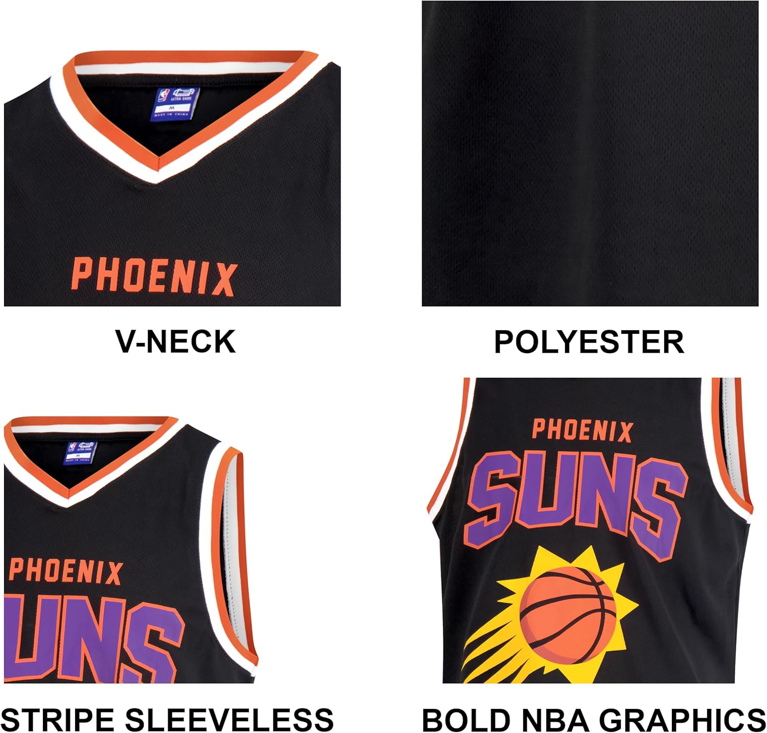 Ultra Game NBA Boys Sleeveless Mesh Tank Top Muscle T-Shirt - Image 4