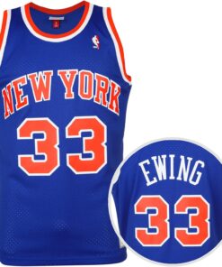 New York Knicks Patrick Ewing 1991 Road Swingman Jersey