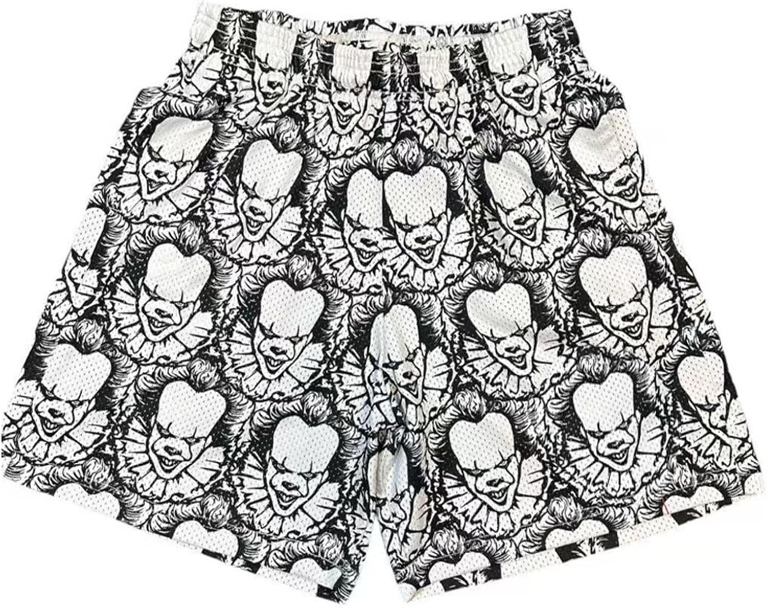 Men’s Mesh Basketball Shorts Camo Print Breathable Athletic Shorts Running Gym Outdoor Casual Wear - Image 36