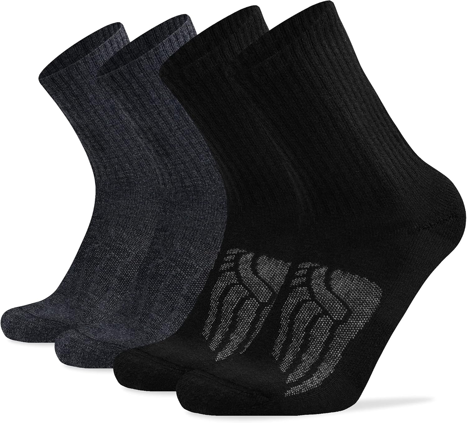 Socks Daze Merino Wool Cushioned Hiking Socks for Men Women, Warm Crew Walking & Boot Socks for Trekking, Work, Outdoor - Image 8