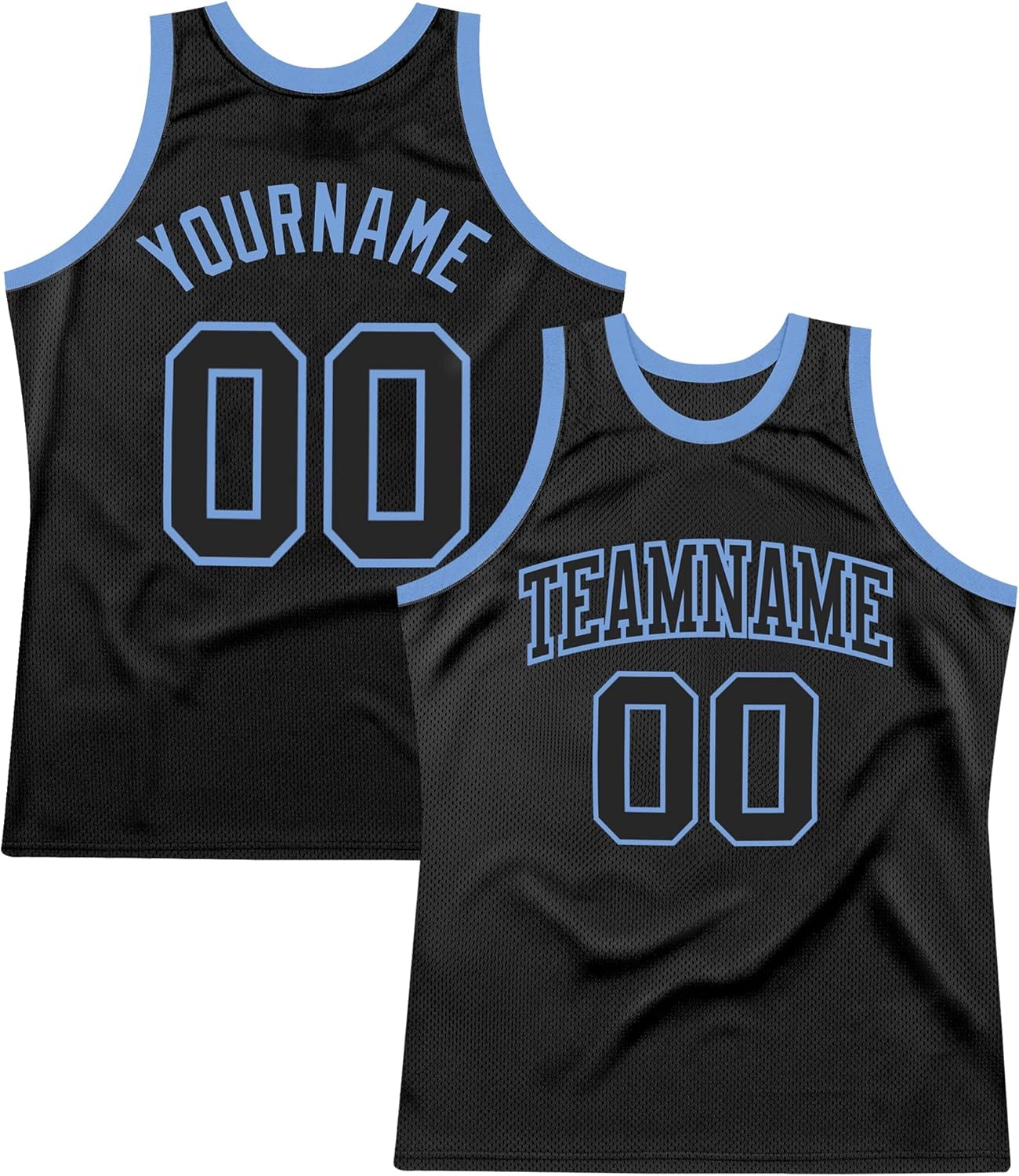 Custom Name Team Name Number Black White-Gold Round Neck Rib-Knit Basketball Jersey, Personalized Uniform Basketball Shirt - Image 14