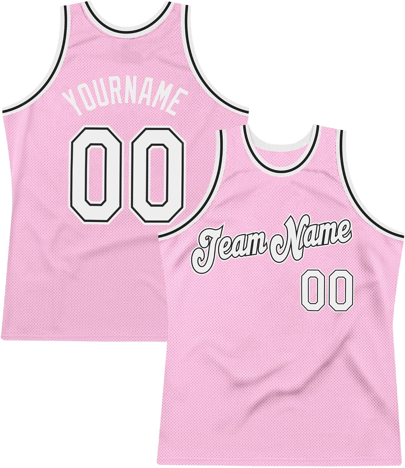 Custom Name Team Name Number Red Gold-White Authentic Throwback Basketball Jersey, Personalized Uniform Basketball Shirt - Image 16