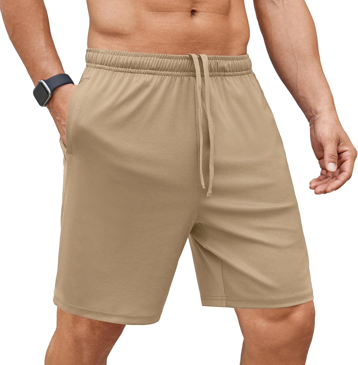 COOFANDY Men's Gym Workout Shorts 7 Inch Stretch Athletic Shorts Lightweight Running Training Short Pants with Pockets - Image 10